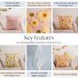 Blossoms Cushion Cover Set Of 2 40x40cm 12