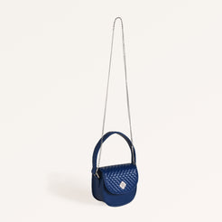 Thea Mini Saddle Bag Blue