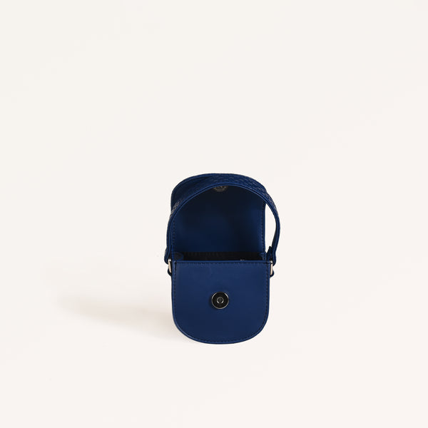 Thea Mini Saddle Bag Blue