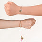 Blush Blossom Rakhi Lumba Set