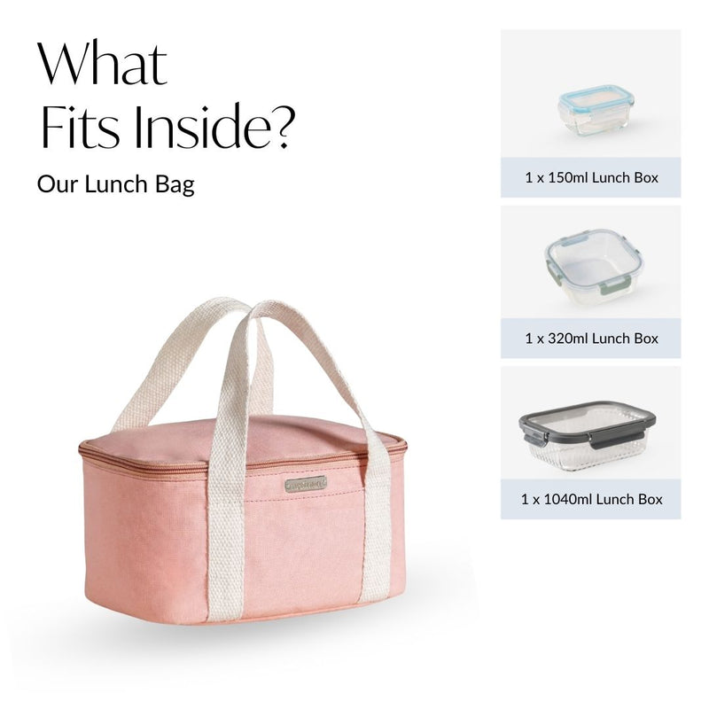 Blush Delight Insulated Lunch Bag