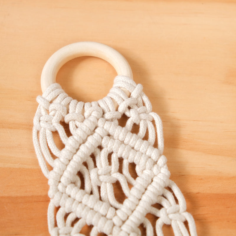 Boho Chic Macrame Evil Eye Wall Hanging