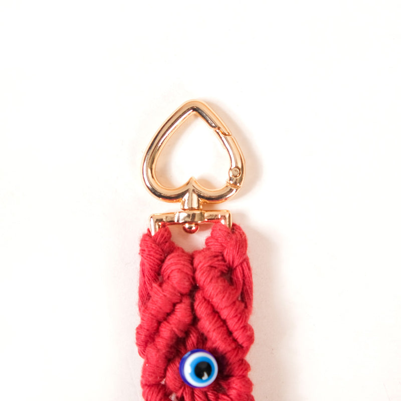 Macrame Evil Eye Keychain Set Of 4