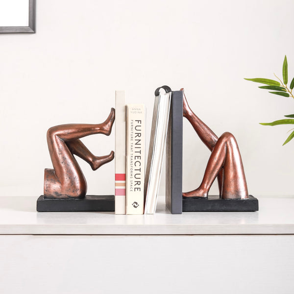 Literary Limbs Resin Bookends