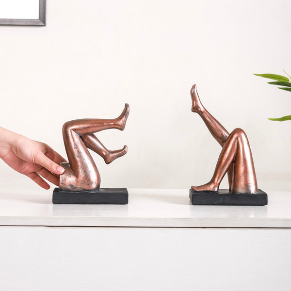 Pop Culture Retro Upturned Legs Bookends