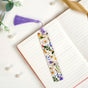 Floral Fables Resin Bookmark With Tassel