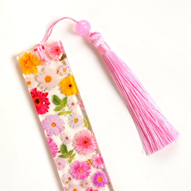 Petals And Pages Handcrafted Bookmark