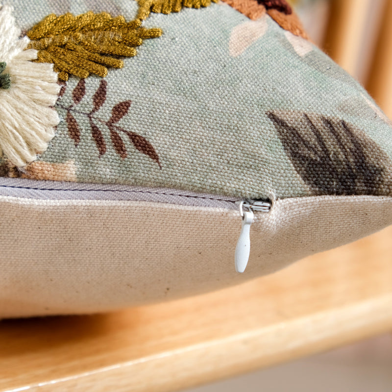 Botanical Breeze Decorative Cushion Cover