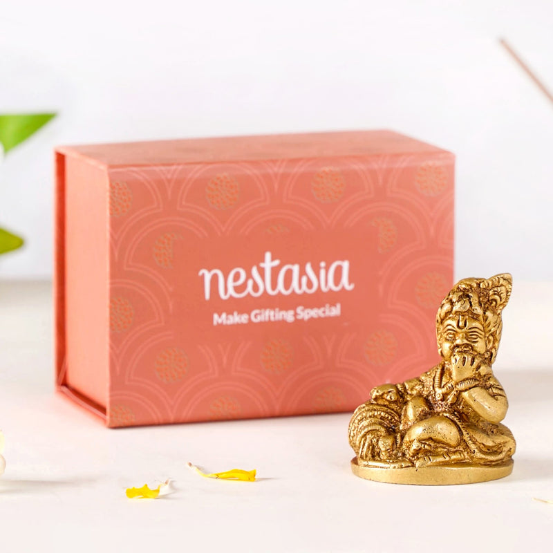 Pure Brass Laddu Gopal Idol 5cm