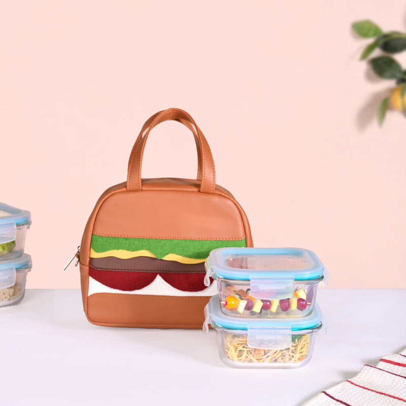 Burger Lunch Bag For Kids