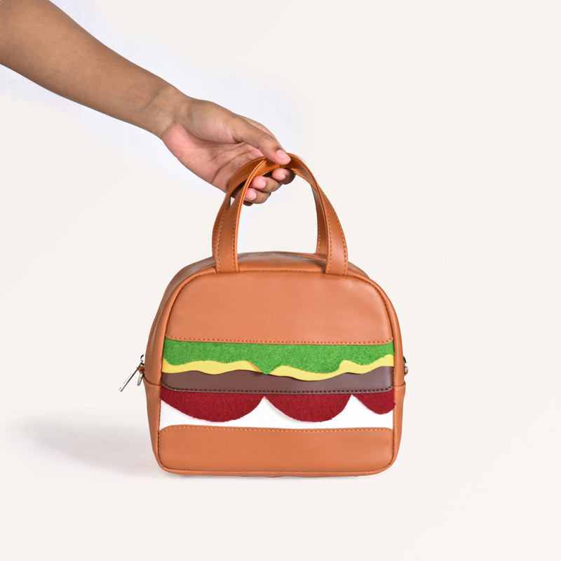 Burger Lunch Bag For Kids