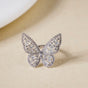 Butterfly Statement Ring Silver