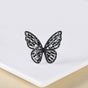 Butterfly Statement Ring Black