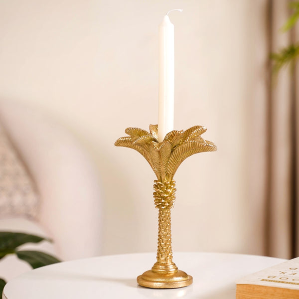 Vintage Candlestick Holder for Taper，Resin Candle Holder Antique  Bronze，Decorative for Home Decor Centerpiece for Wedding Party, Wedding  Anniversary