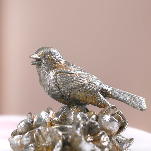 Bird On Branch Candle Stand