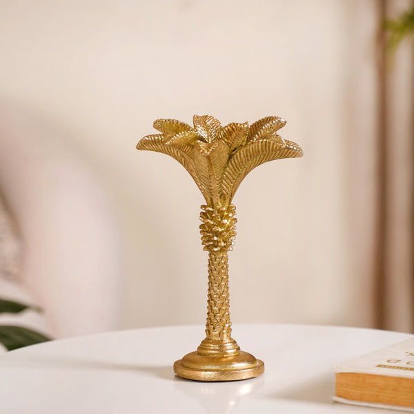 Tropical Palm Tree Candle Stand