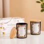 Woodberry Scented Candle Jar With Lid Set Of 2