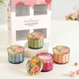 Tropical Wellness Scented Candle Set Of 4