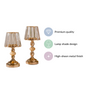 Lamp Shade Candle Holder Stand Set Of 2