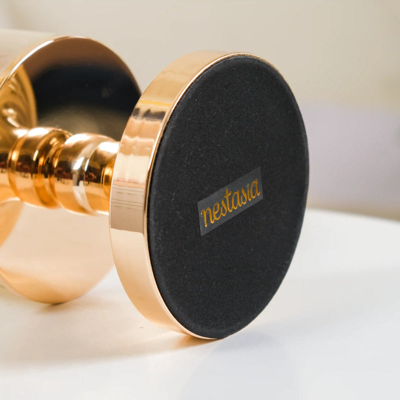 Gold Decor Jars Set Of 2 - Gold Decor Jars, Set of 2 Gold Jars, Decorative Gold Storage Jar