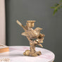 Gold Bird On Branch Candle Stand