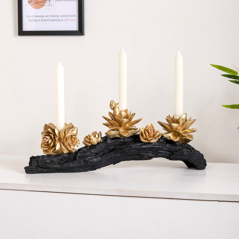 Blooming Branch Candle Stand- Decorative candle decor, elegant candle stands, modern candle holders, glass candle displays