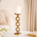 Eternal 3 Ring Candle Stand Gold