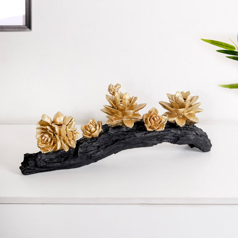 Blooming Branch Candle Stand- Decorative candle decor, elegant candle stands, modern candle holders, glass candle displays