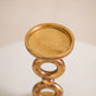 Eternal 2 Ring Candle Stand Gold