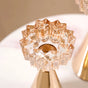 Star Crystal Gold Candle Holder Set Of 2