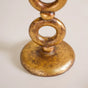 Eternal 2 Ring Candle Stand Gold