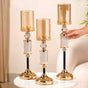 Tall Luxury Floor Candle Holder Set Of 3