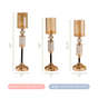 Tall Luxury Floor Candle Holder Set Of 3