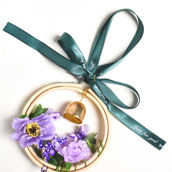 Stylish Lavender DIY Hanging Car Charm