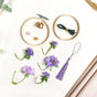 Stylish Lavender DIY Hanging Car Charm