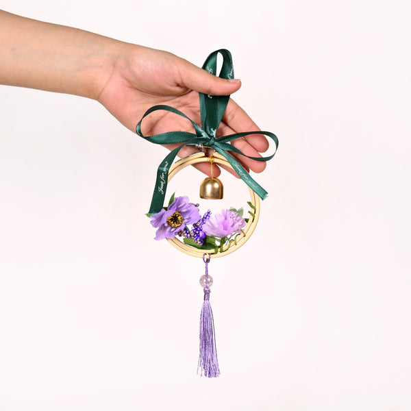 Stylish Lavender DIY Hanging Car Charm