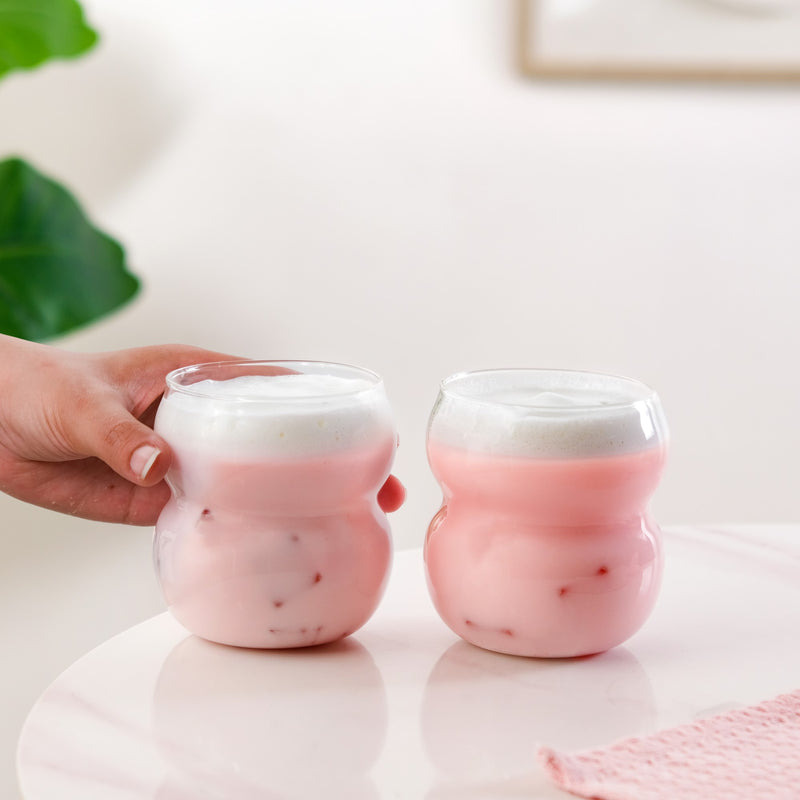 Caterpillar Glass Set Of 2 400ml