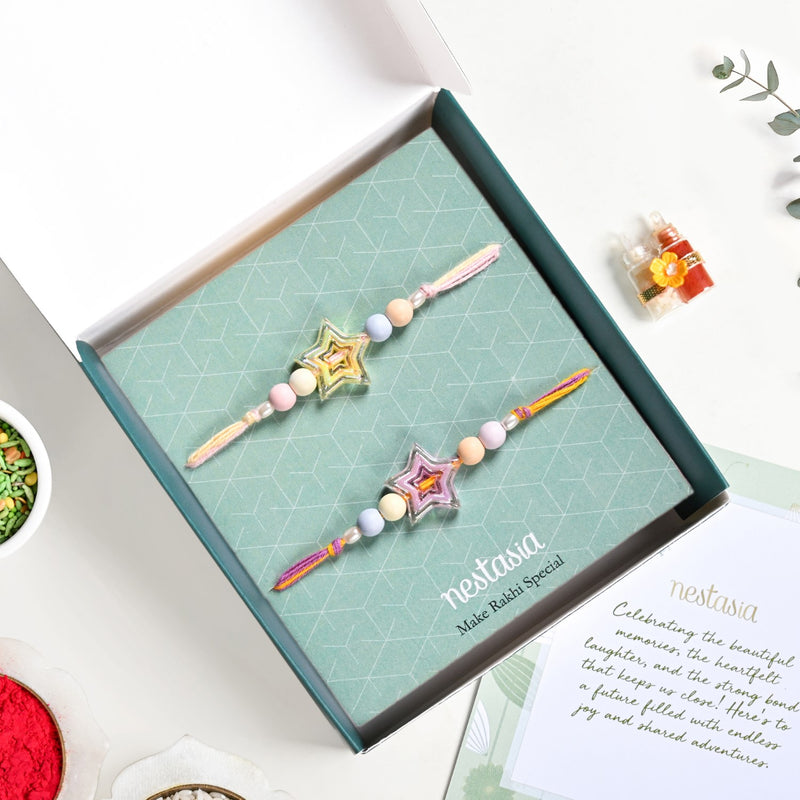 Star Rakhi Gift Set