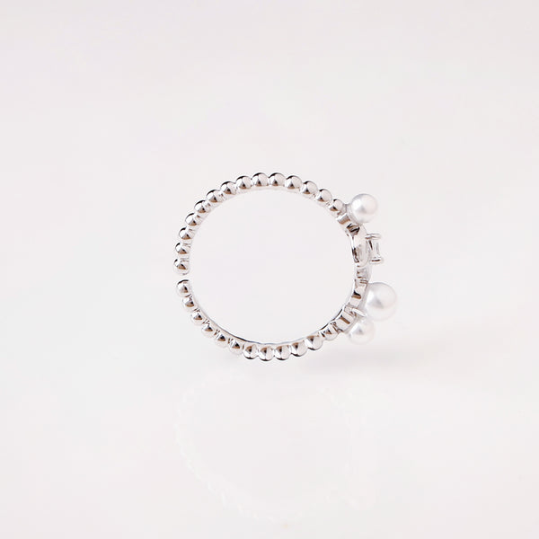 Celestial Harmony Silver Ring