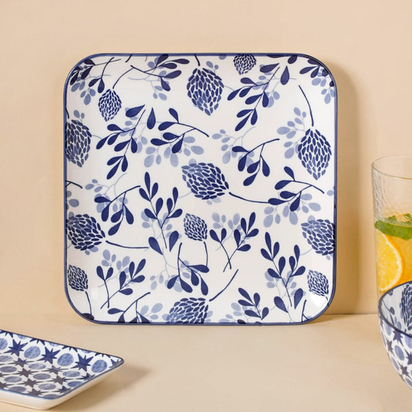 Blue 26 Piece Dinnerware Set For 6