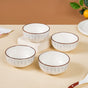 Dainty Dessert Bowl And Soup Spoon Set Of 8 250ml