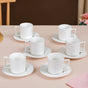 Teardrop Textured Ceramic Tea Set For 6 With Stand