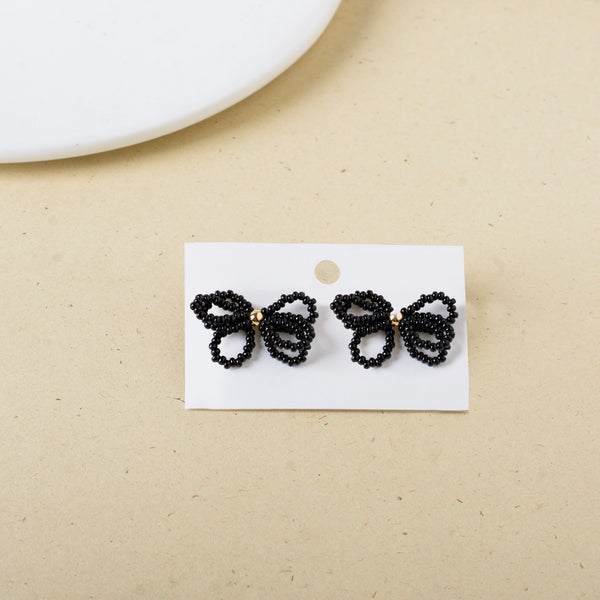 Charming Bow Stud Earrings