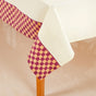 Checkered Border 6 Seater Table Cloth 203x152cm