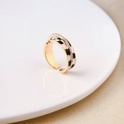 Checkmate Gold Statement Ring