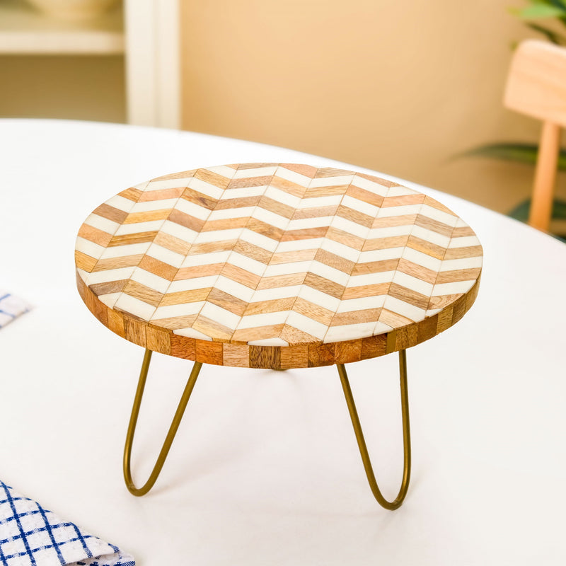 Chevron Wooden Riser