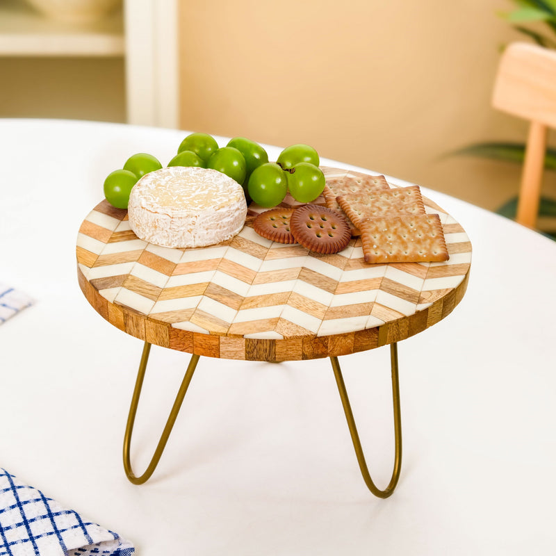 Chevron Wooden Riser