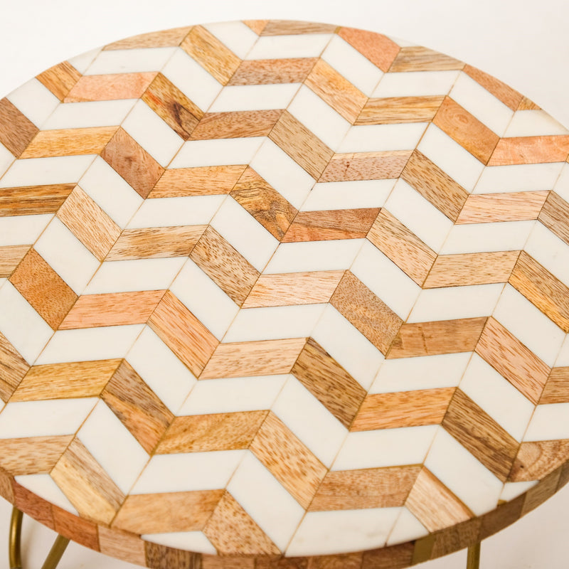Chevron Wooden Riser
