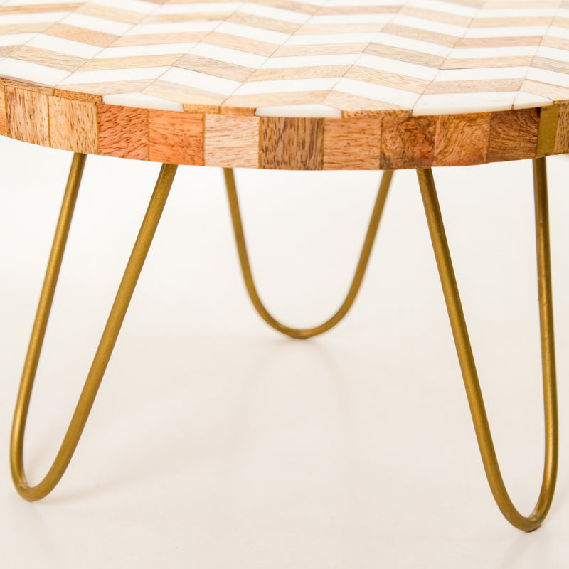 Chevron Wooden Riser