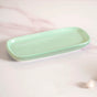 Art Deco Bathroom Set Of 3 With Tray Jade Green